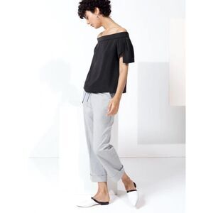 Cop.copine Fleole Jogging Gray Women's Casual Pants Sz M (38)